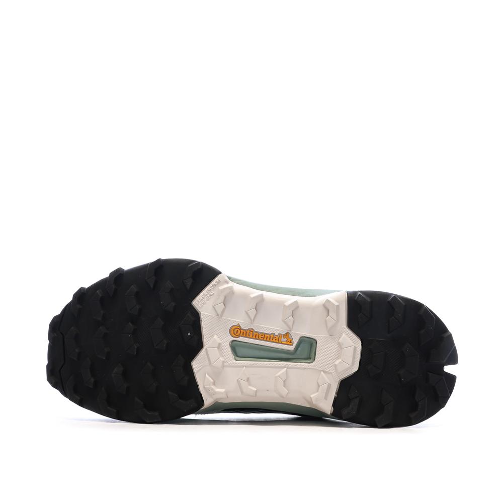 Chaussures de randonnées Vertes Femme Adidas Terrex vue 5