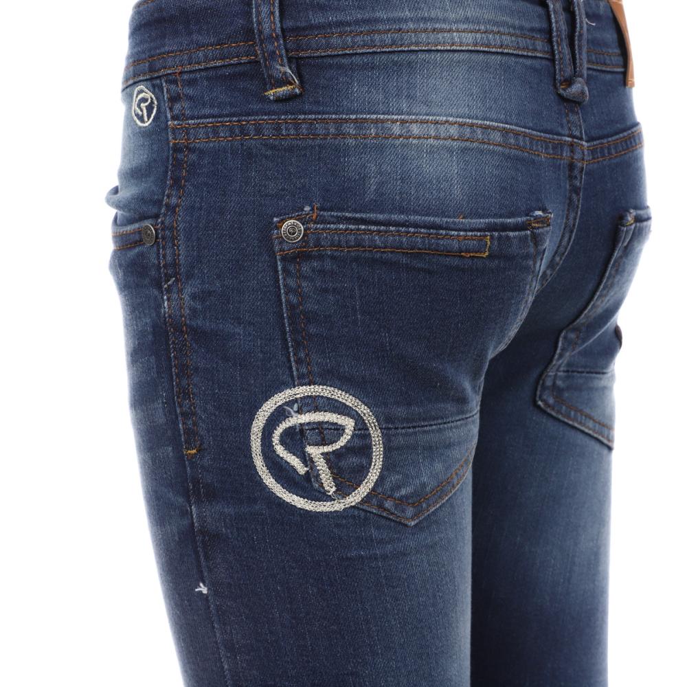 Jean Slim Bleu Garçon Redskins 4560 vue 4