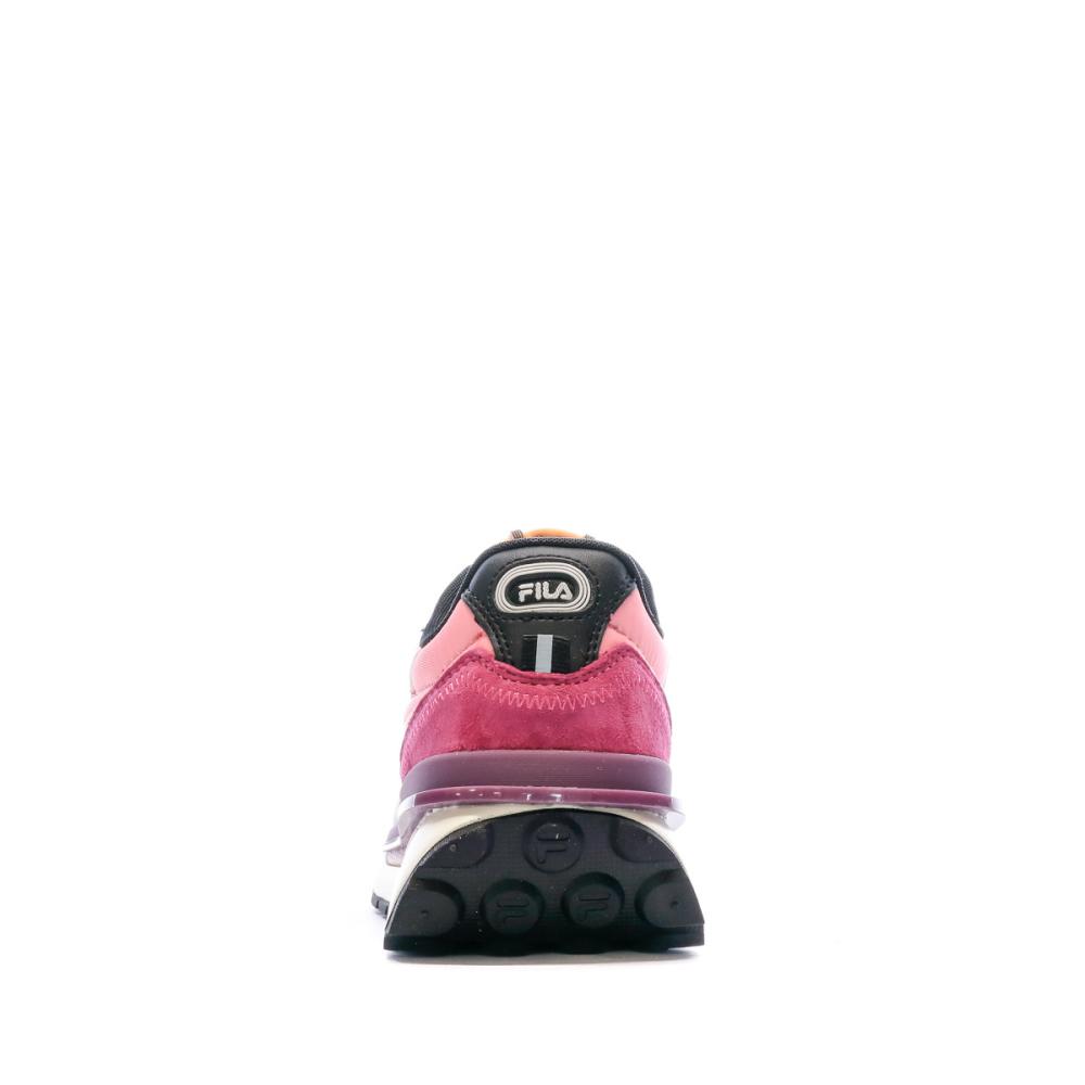 Baskets Rose/Violet Femme Fila Reggio vue 3