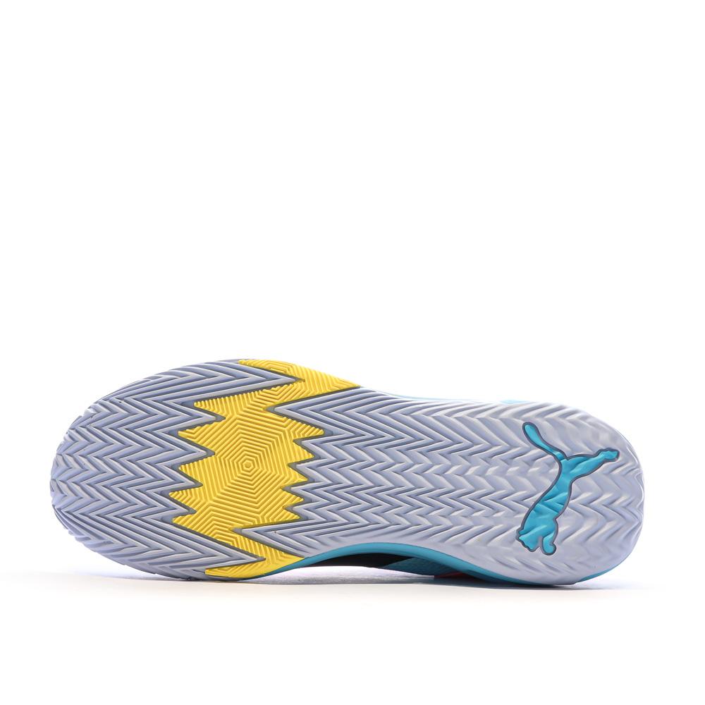 Chaussures de basket Bleu/Rose Homme Puma Scoot Zeros vue 5