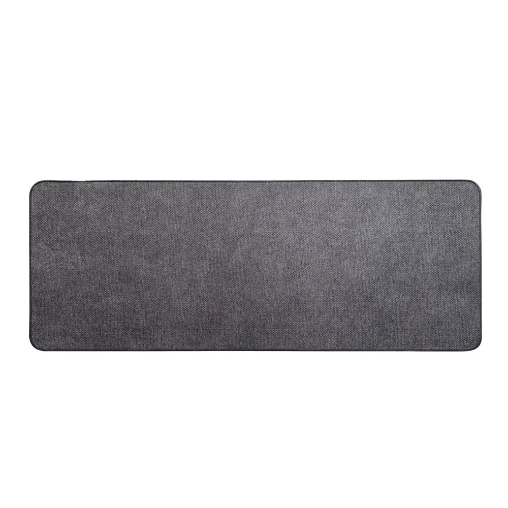 Tapis Gris Luance 45x120cm Velours pas cher