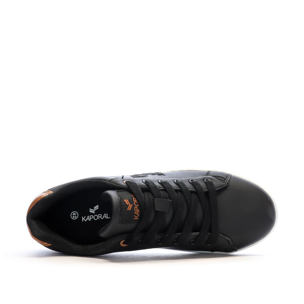 Baskets Noires Homme Kaporal Darmy vue 4