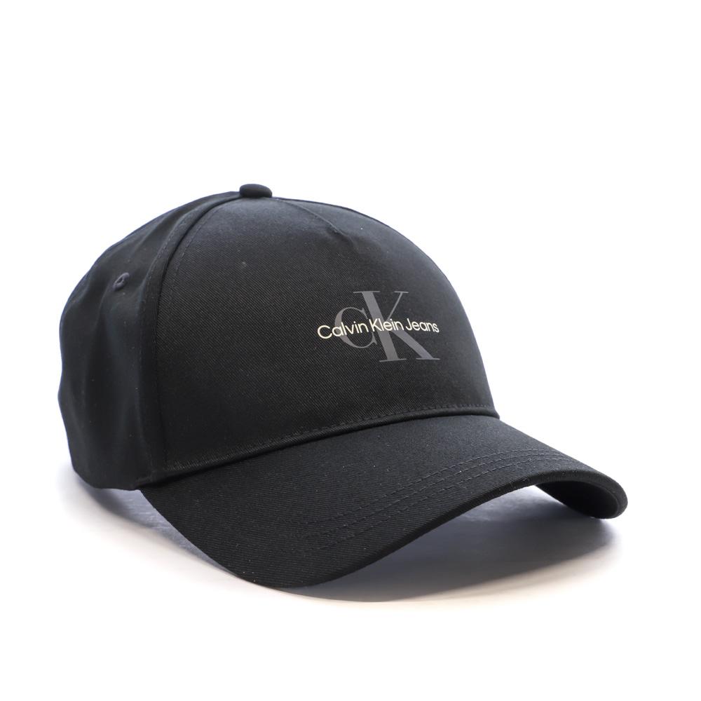 Casquette Noire Homme Calvin Klein Jeans Mono Logo Print vue 2