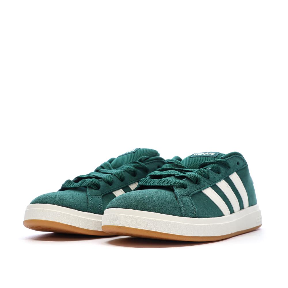 Baskets Vertes Garçon/Fille Adidas Grand Court 00s vue 6