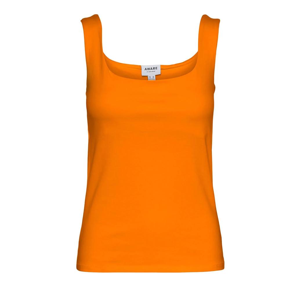 Debardeurs Orange Femme Vero Moda Lola pas cher
