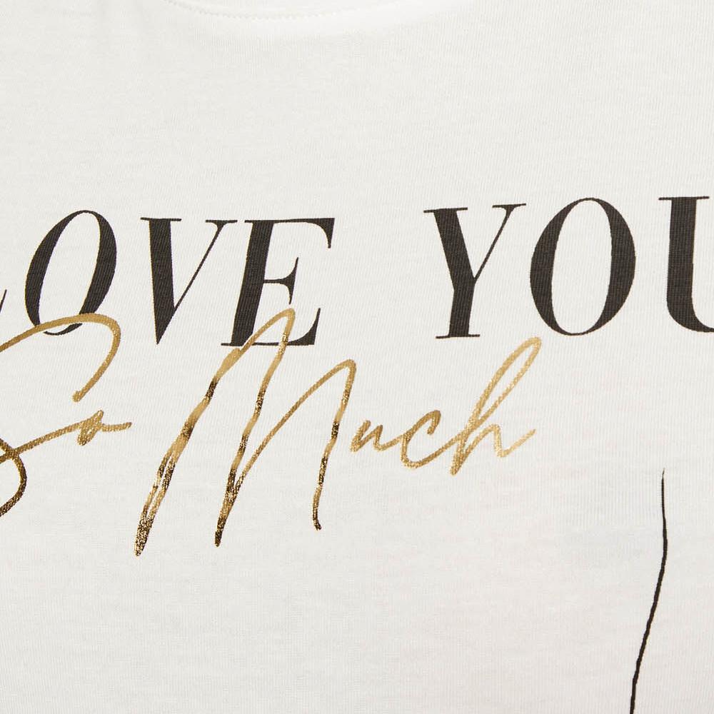 T-shirt Blanc Femme Morgan Muchi vue 3