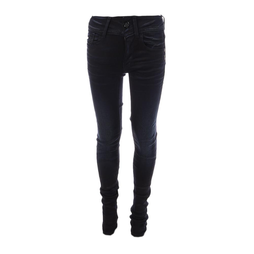 Jean Slim Noir Femme G-Star 60367 pas cher