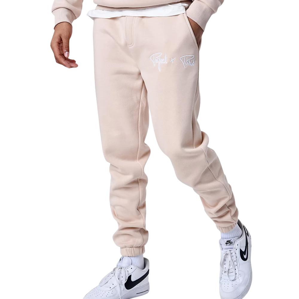 Jogging Beige Homme Project X Paris Basic pas cher