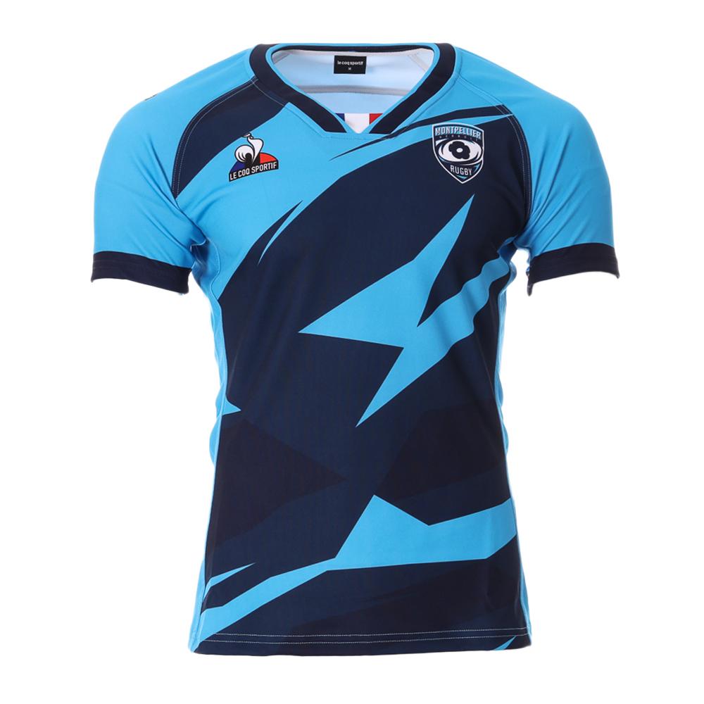 Montpellier Maillot Bleu/Marine Homme Le Coq Sportif 2321379 pas cher