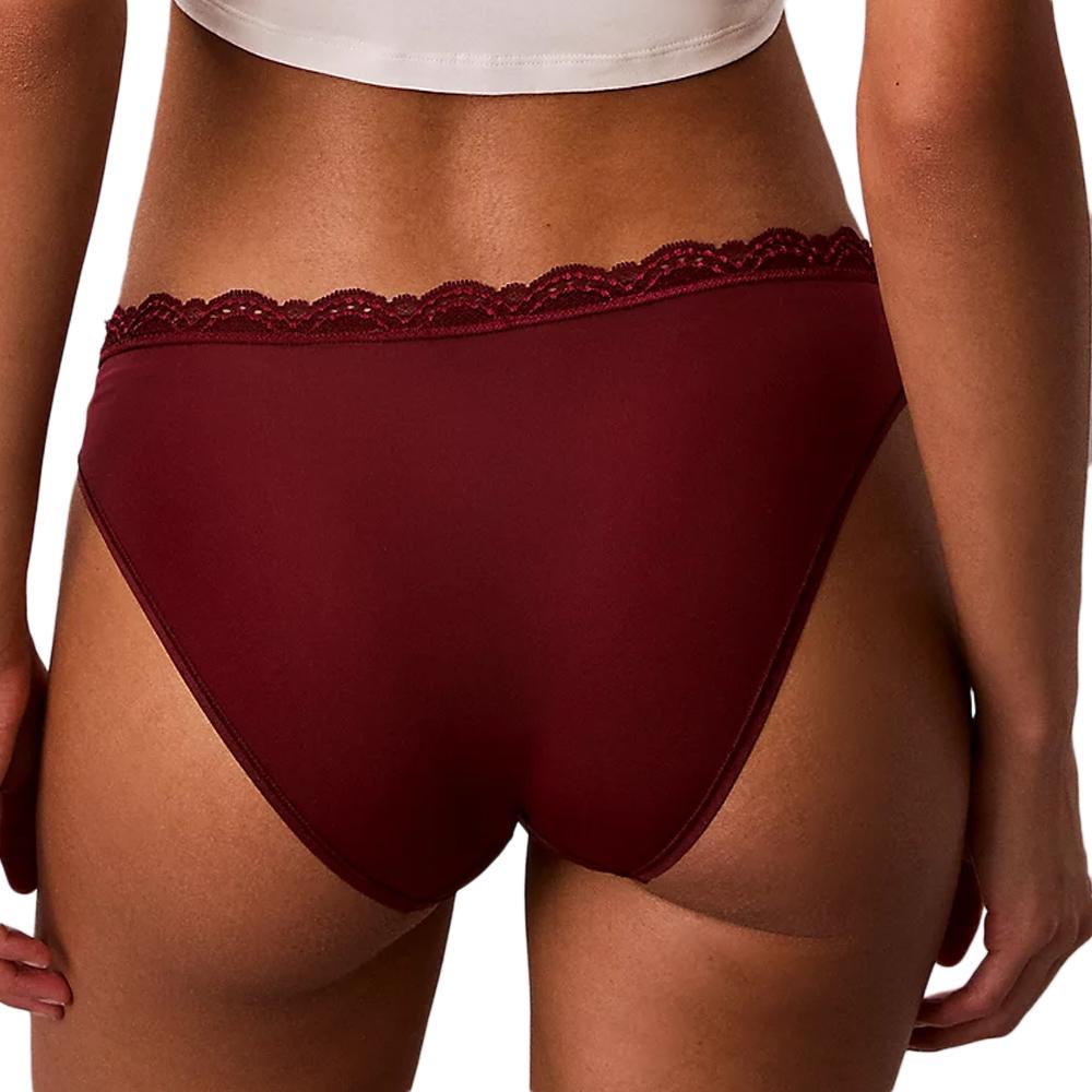 Culotte Rose Femme Calvin Klein Jeans Bikinis vue 2
