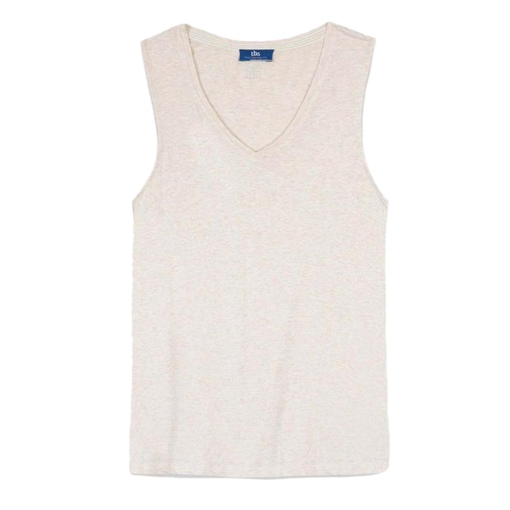 Débardeur Beige Femme TBS ADINADEB pas cher