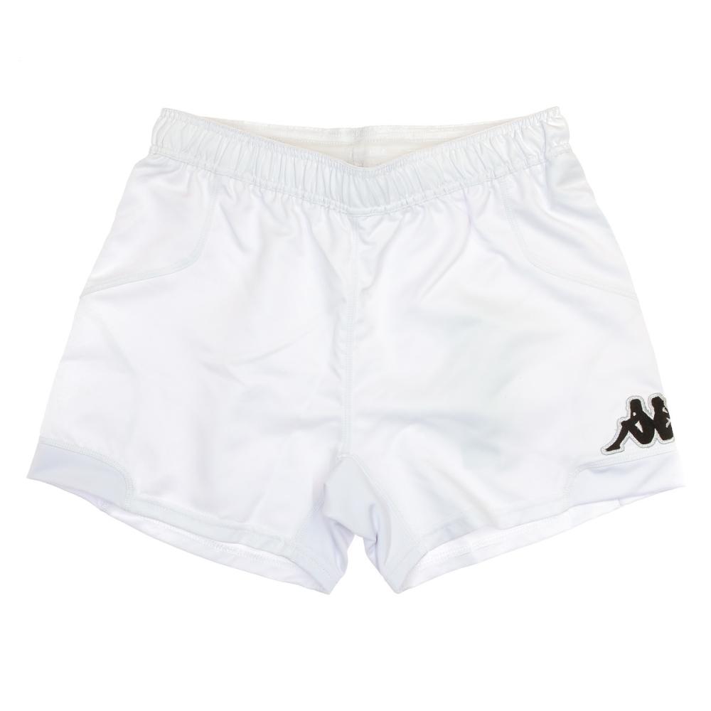 Short Blanc Homme Kappa Rugby pas cher