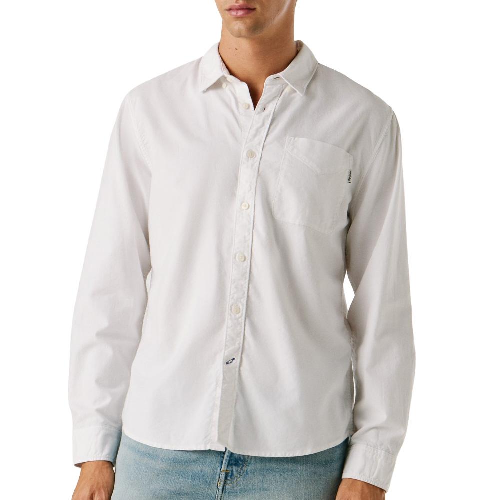 Hombres camisa blanca Pepe jeans Pjl M Nd barato