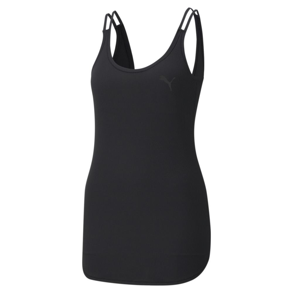 Débardeur Noir Femme Puma Studio Rib pas cher