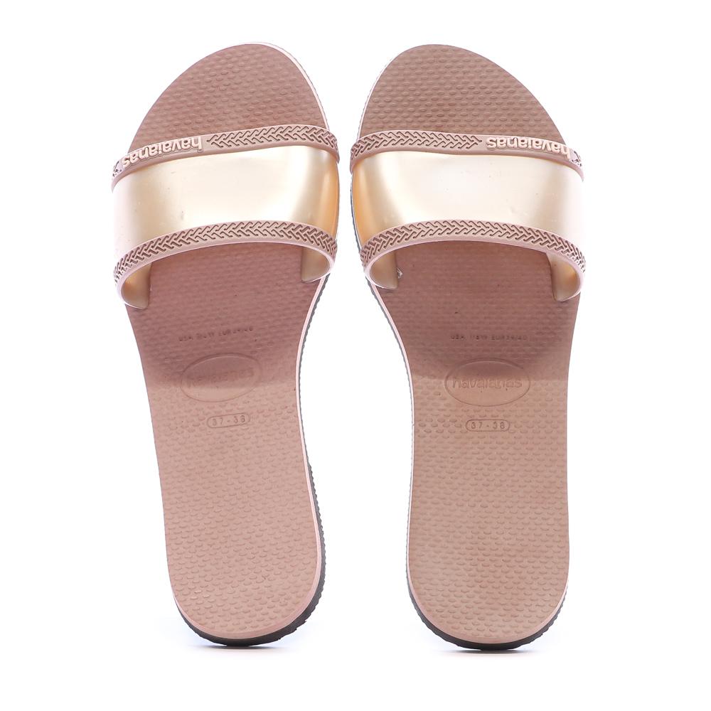 Claquettes Roses Femme Havaianas You Angra vue 3