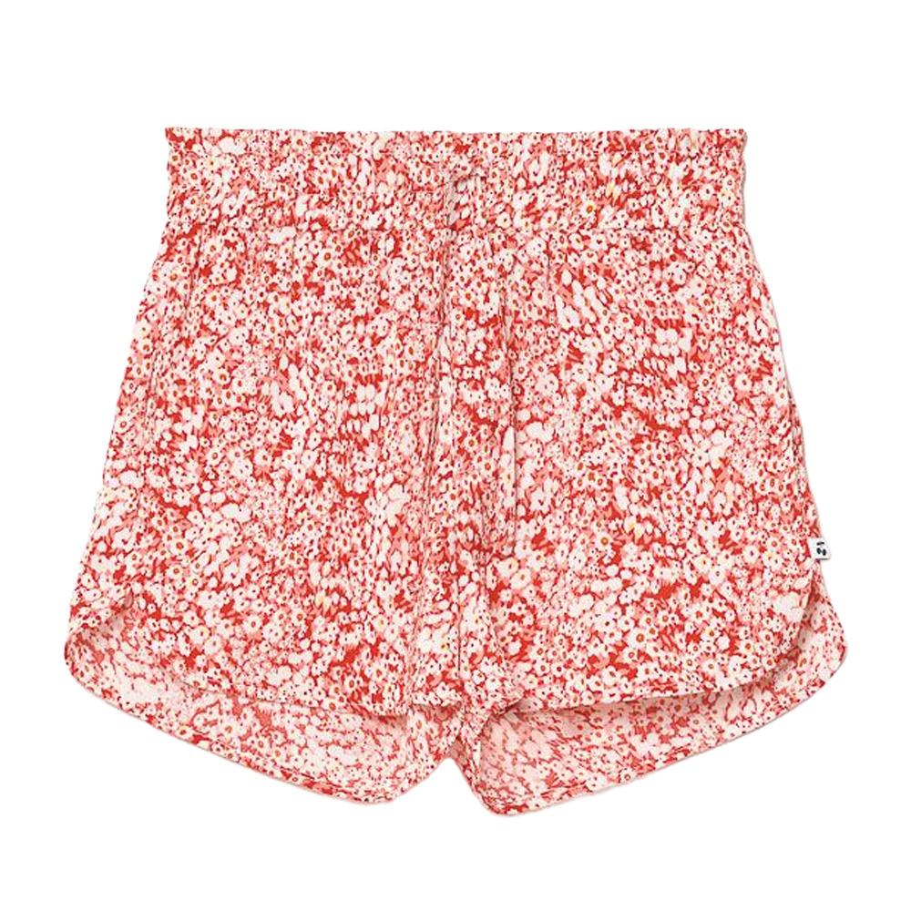 Short Rouge/Blanc Fille Le Temps Des Cerises Rosie pas cher