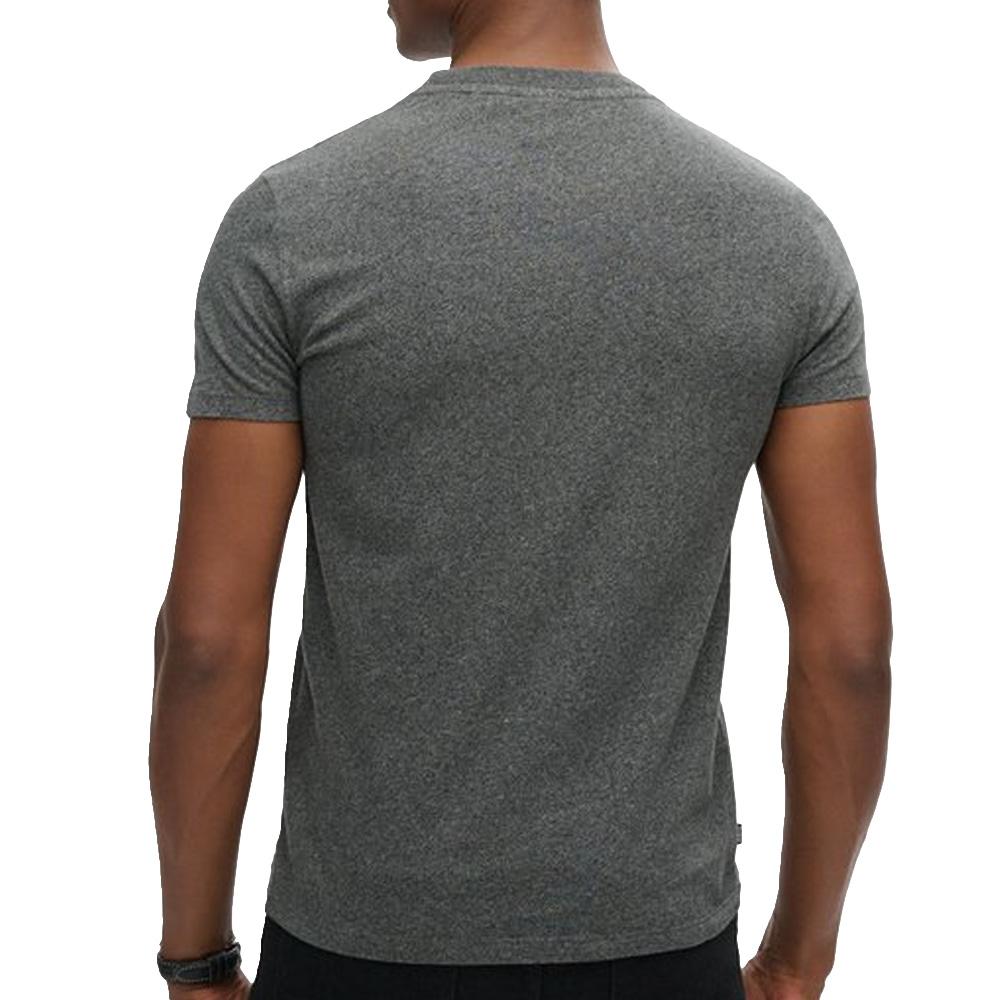 T-shirt Gris Chiné Homme Superdry Vintage LogoR6T vue 2