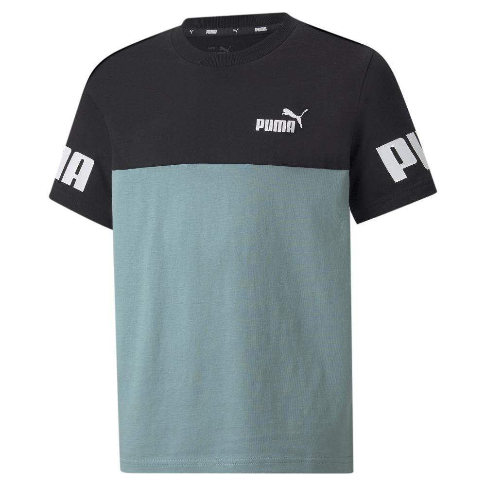 T-Shirt Vert/Noir Garçon Puma Pp Tee vue 2