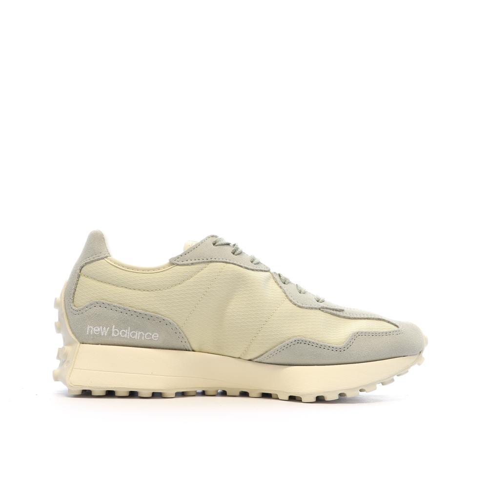 New Balance 327 Baskets Gris/Beige Homme vue 2