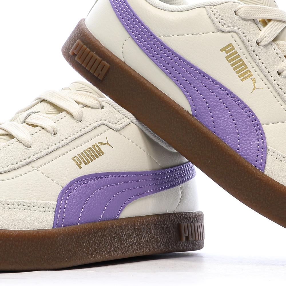Baskets Beige Fille Puma Club Ii Era vue 7