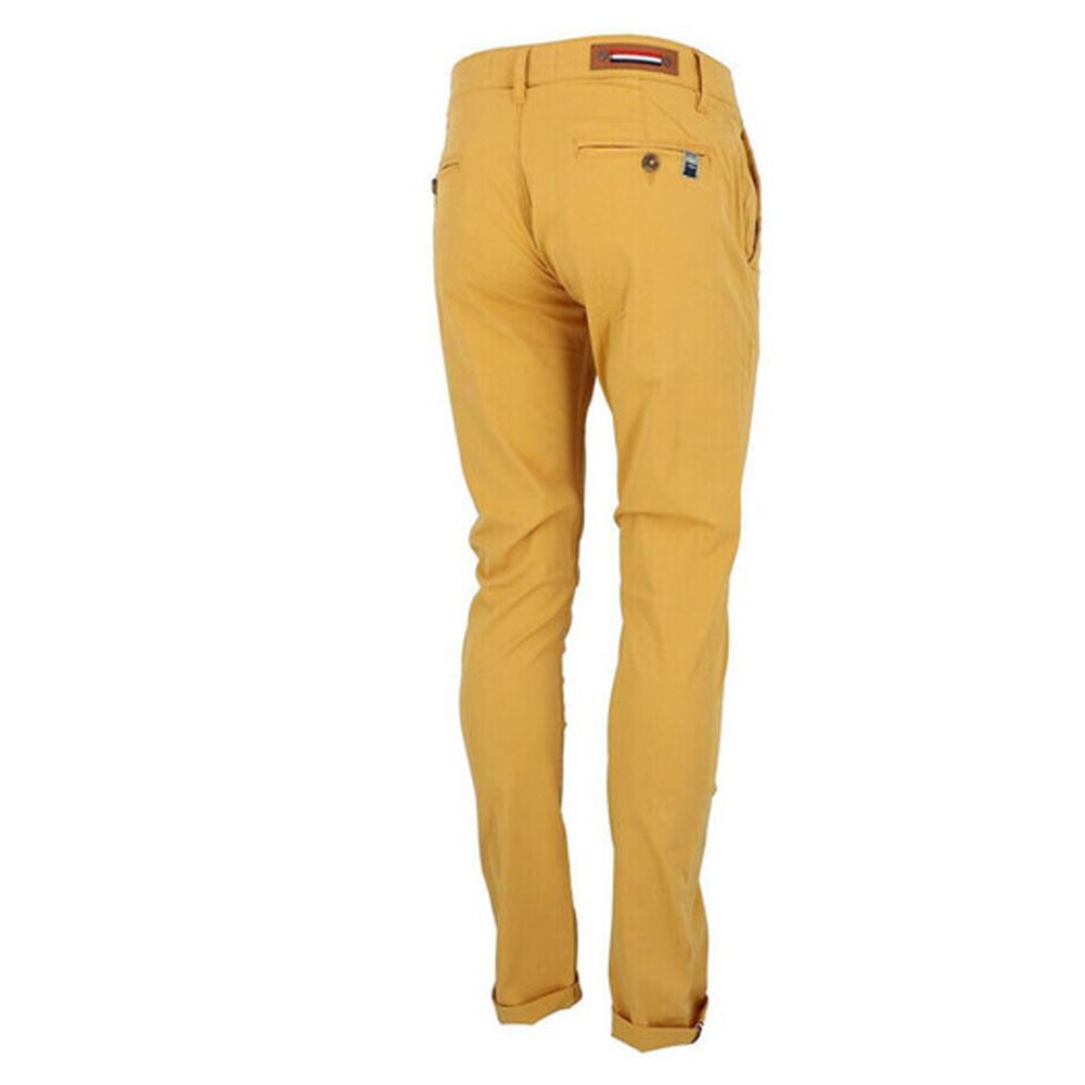 Chino Jaune Moutarde Homme La Maison Blaggio Tenali vue 2