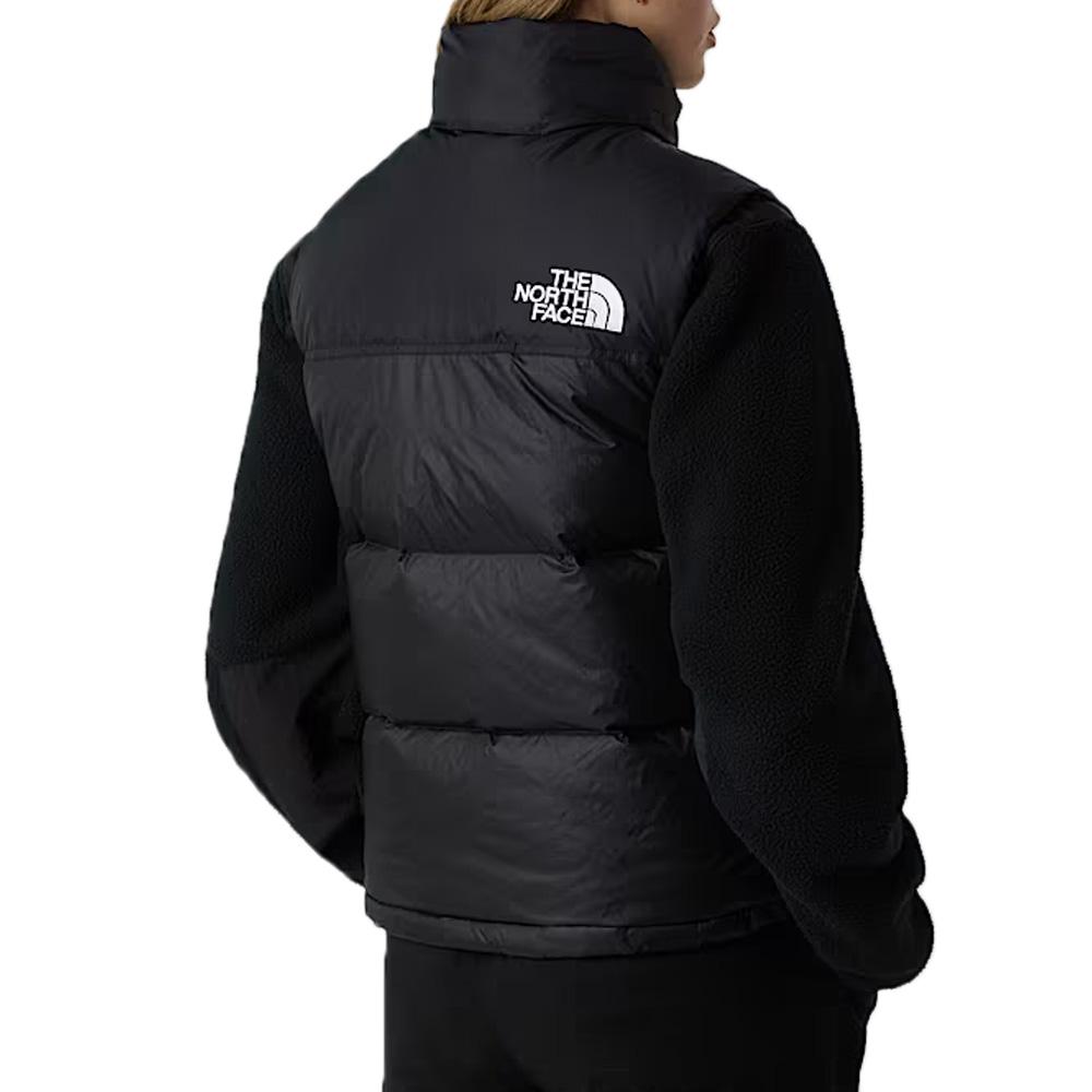 Doudoune Sans Manches Noire Femme The North Face Nuptse vue 2