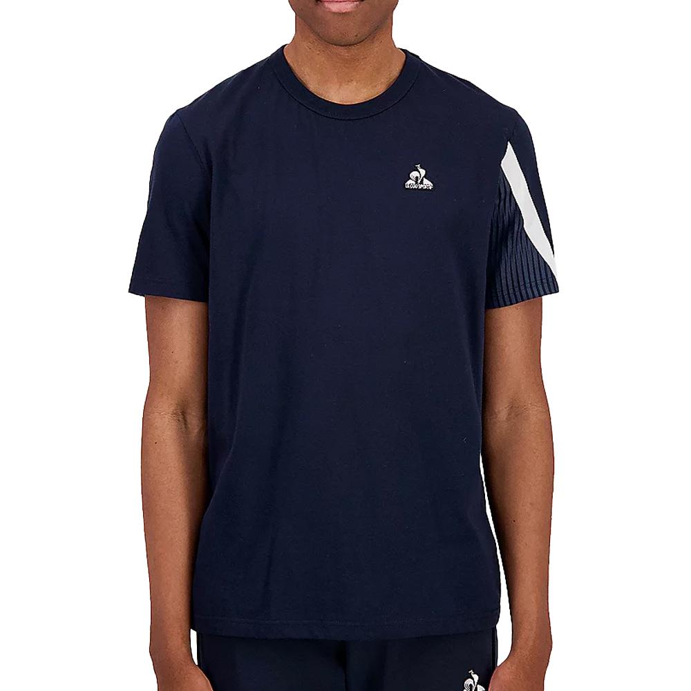T-Shirt Marine Homme Le Coq Sportif Graphique pas cher