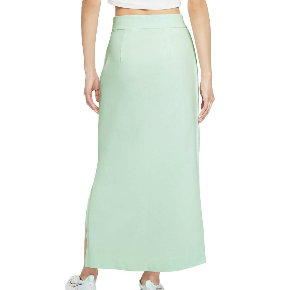 Jupe Vert d'Eau Femme Nike Skirt Maxi vue 2