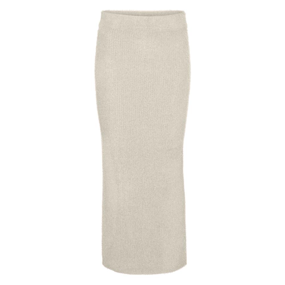 Jupe Longue Beige Femme Vero Moda Puff vue 3
