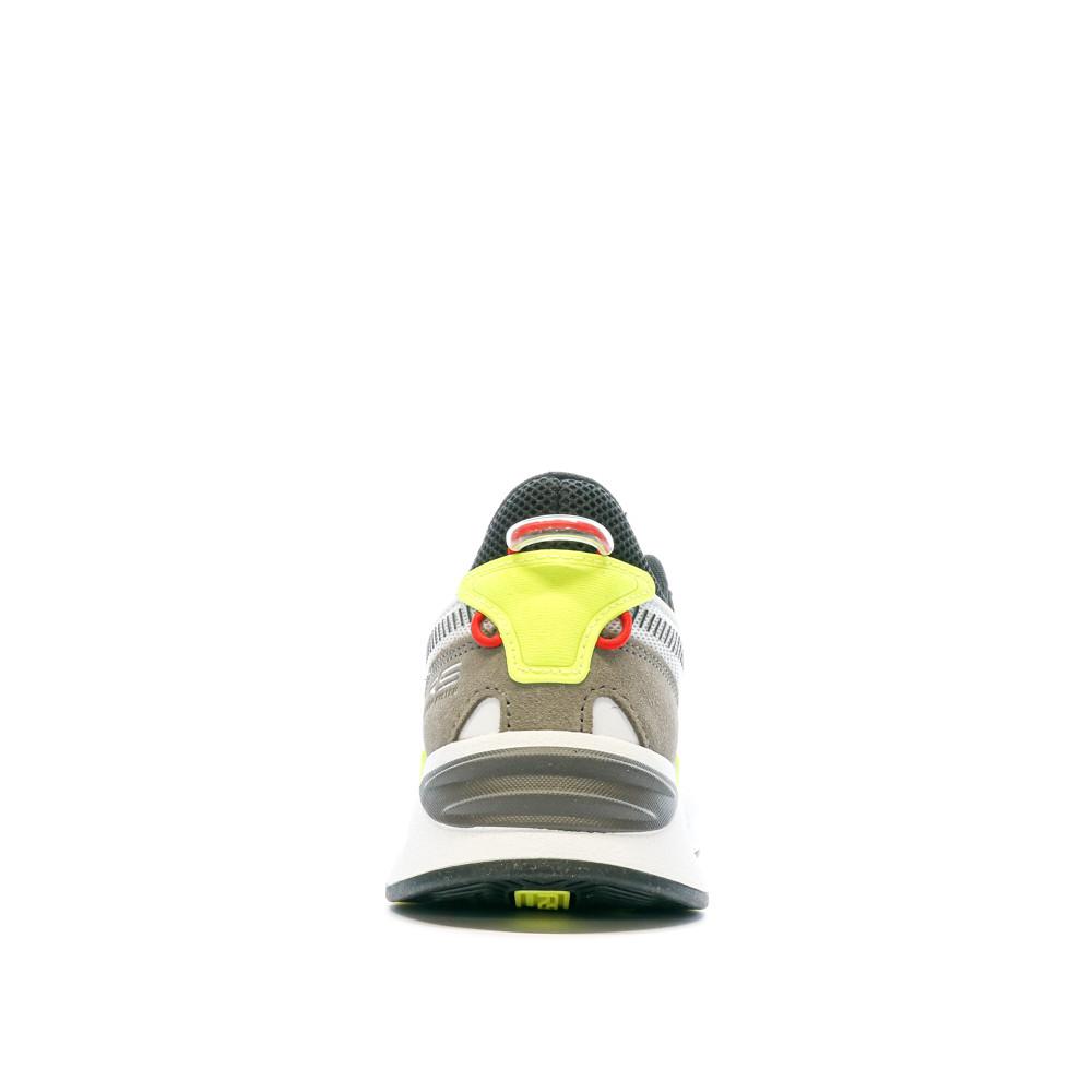 Baskets Blanches/Noires/Jaunes Garçon Puma Rs-z Energy vue 3