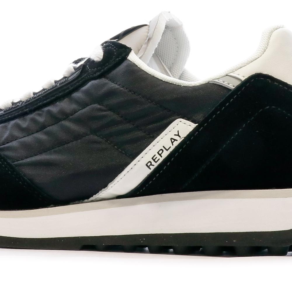 Baskets Noir Homme Replay Essential Goal vue 7