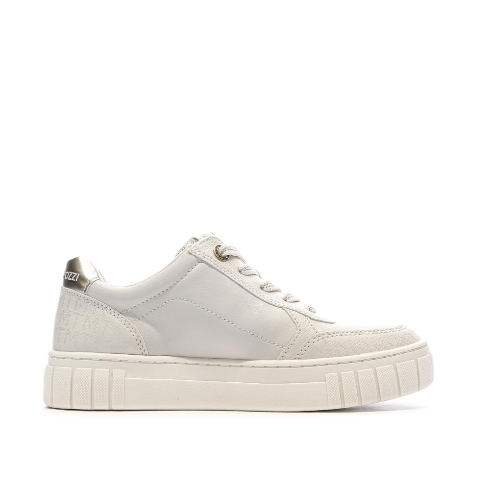 Baskets Beige Femme Marco Tozzi Cream vue 2