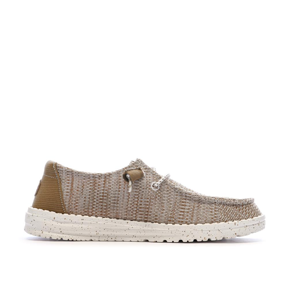 Chaussures Marron Mixte Hey Dude Walnut vue 2
