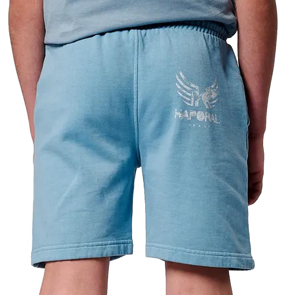 Short Bleu/Craie Garçon Kaporal Obby vue 2
