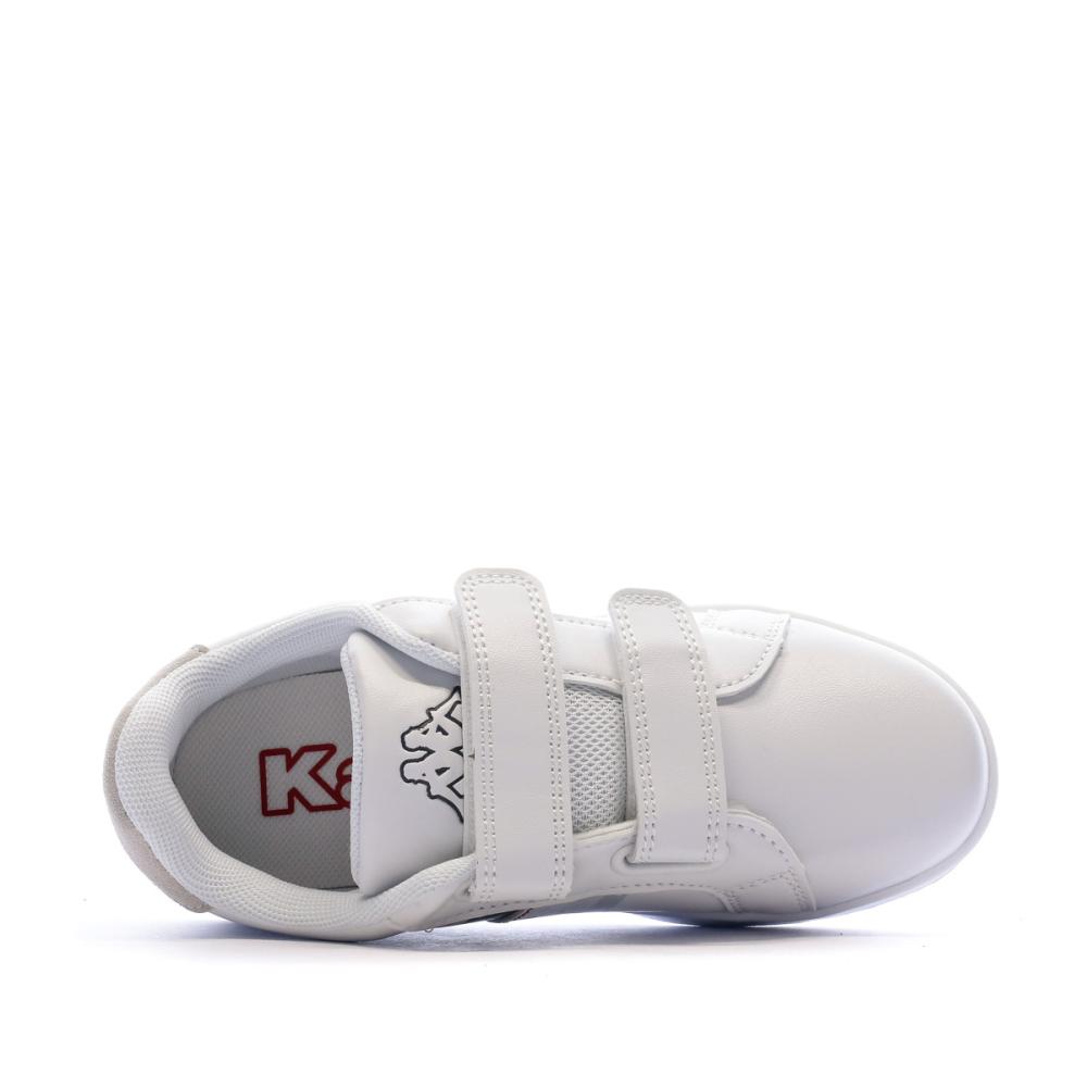 Baskets Blanches Enfant Kappa Logo Alpha 2V 311CFQW vue 4