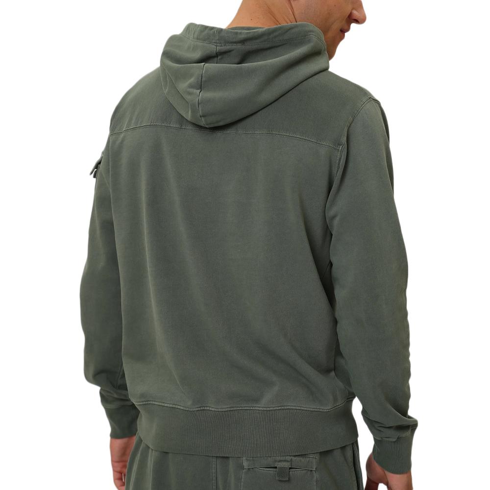 Sweat à Capuche Vert Homme Pepe jeans Macsson vue 2