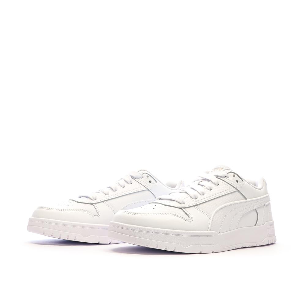 Baskets Blanches Garçon Puma Game Low vue 6