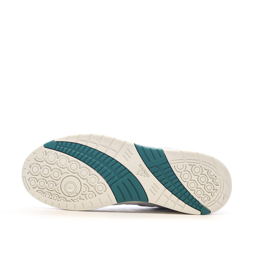 Baskets Blanches/Bleu Homme Adidas Midcity vue 5