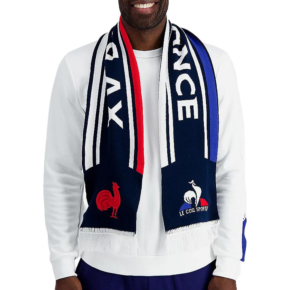 FRANCE Écharpe Marine Homme Le Coq Sportif FANWEAR pas cher