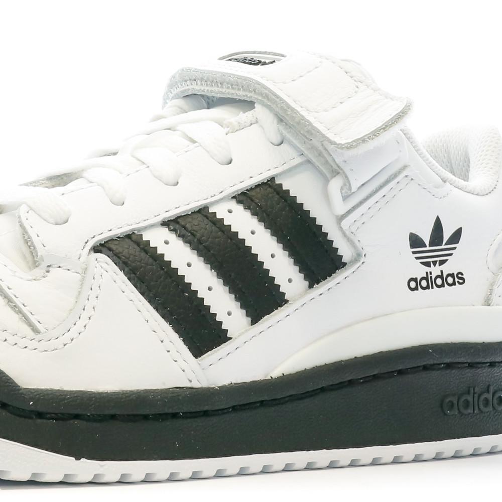 Baskets Blanches Garçon Adidas Forum Low vue 7