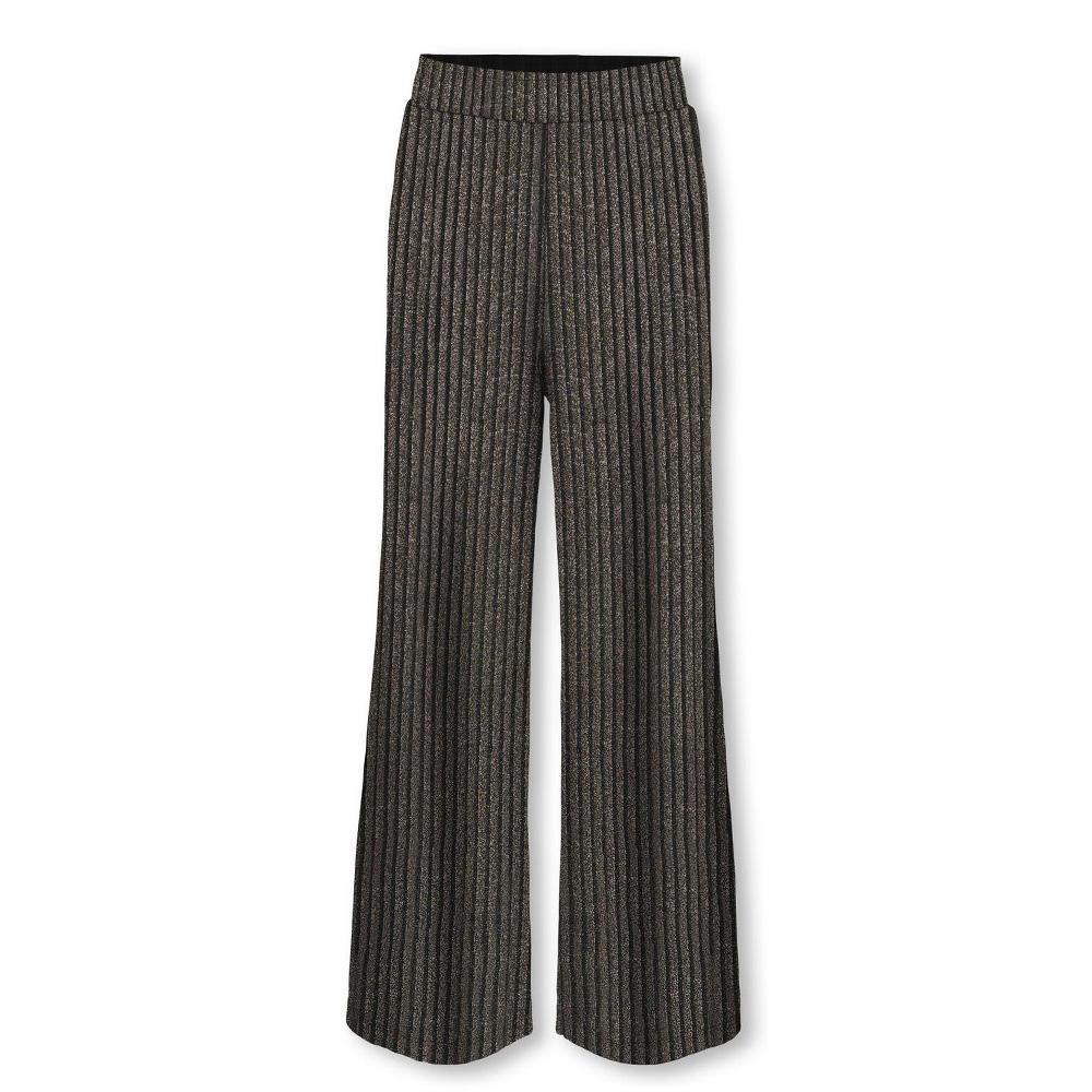 Pantalon fluide Noir Fille Kids ONLY Kogqueen vue 2