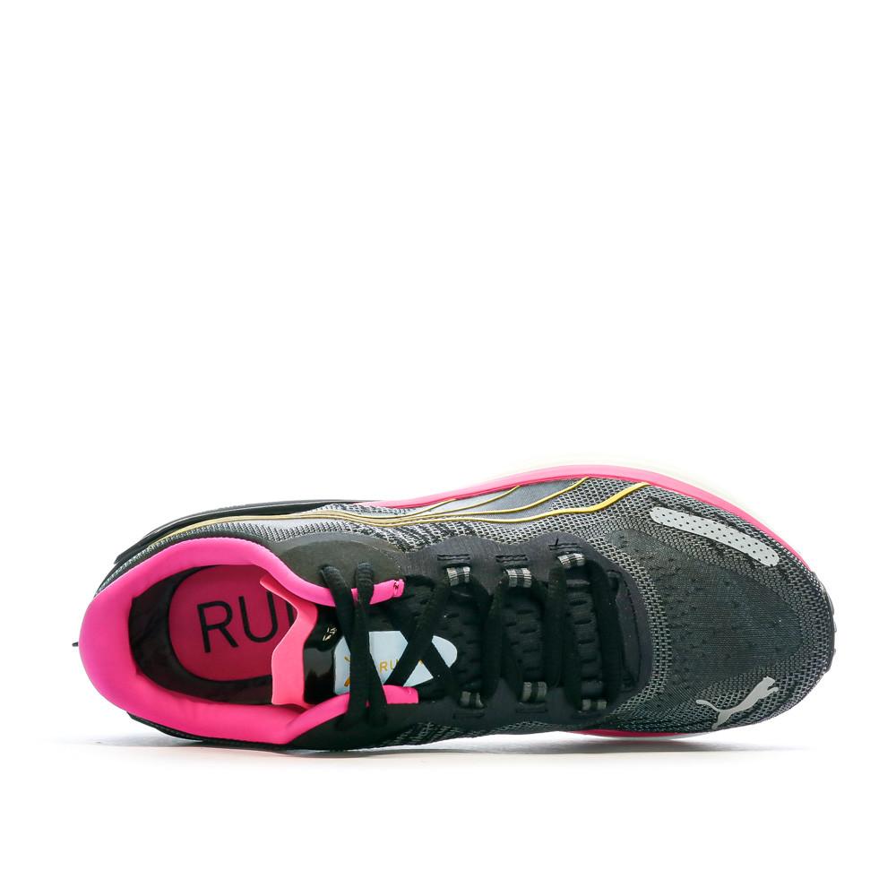 Chaussures de Running Noire/Rose Femme Puma Run Xx Nitro vue 4