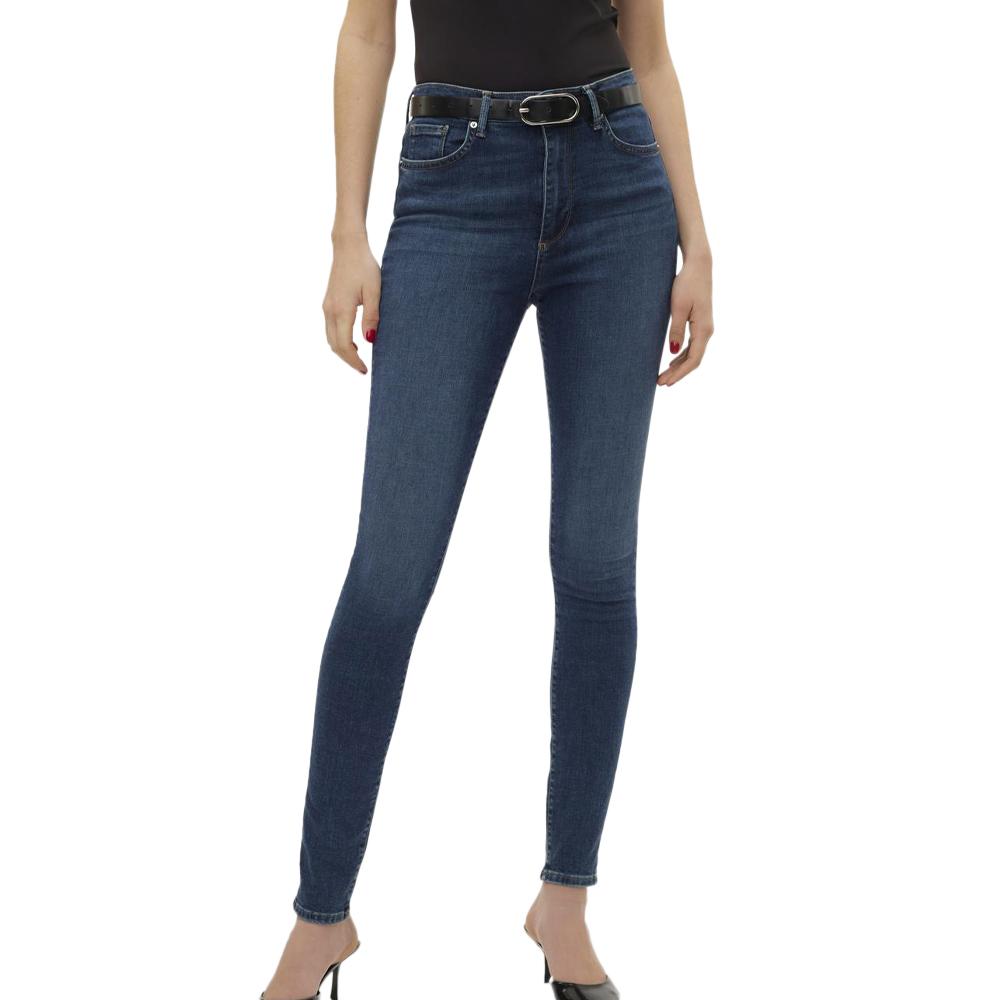Jean Bleu Skinny Femme Vero Moda Sophia pas cher