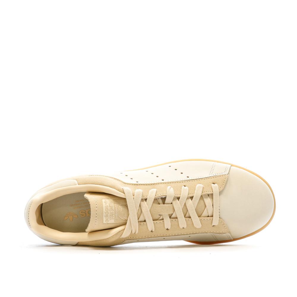 Baskets Beige Homme Adidas Wonwhi Stan Smith vue 4