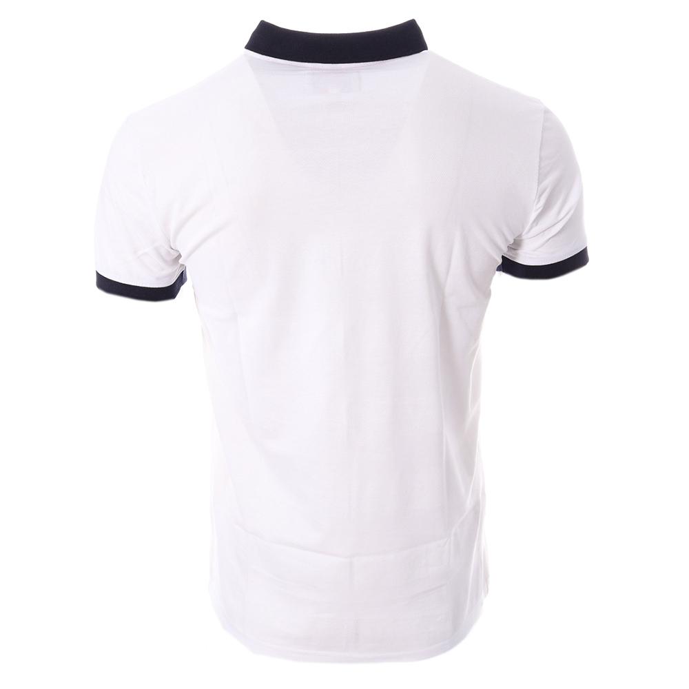 Polo Blanc Homme American People Paladin vue 2
