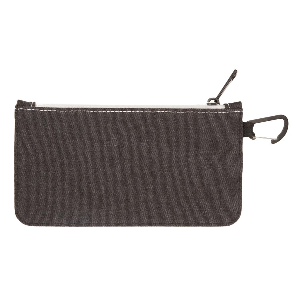 Pochette Zippée Noire Homme Quiksilver Original vue 2