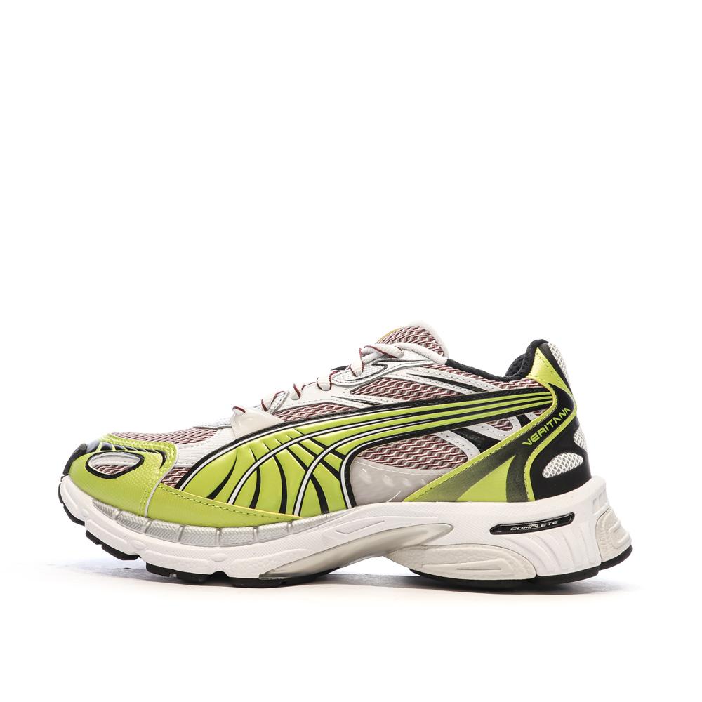 Baskets Vertes/Blanches Homme Puma Veritana Sentient pas cher