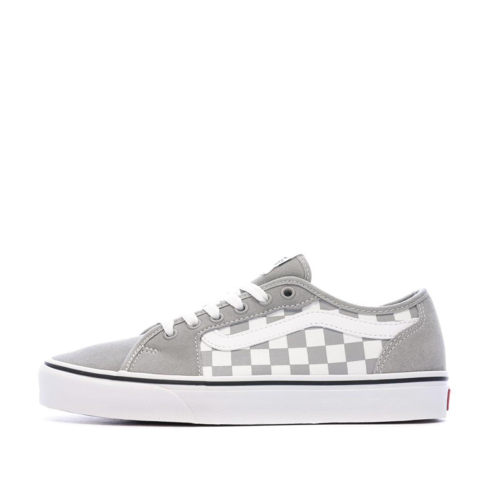 Baskets Grise Homme Vans Filmore Decon pas cher