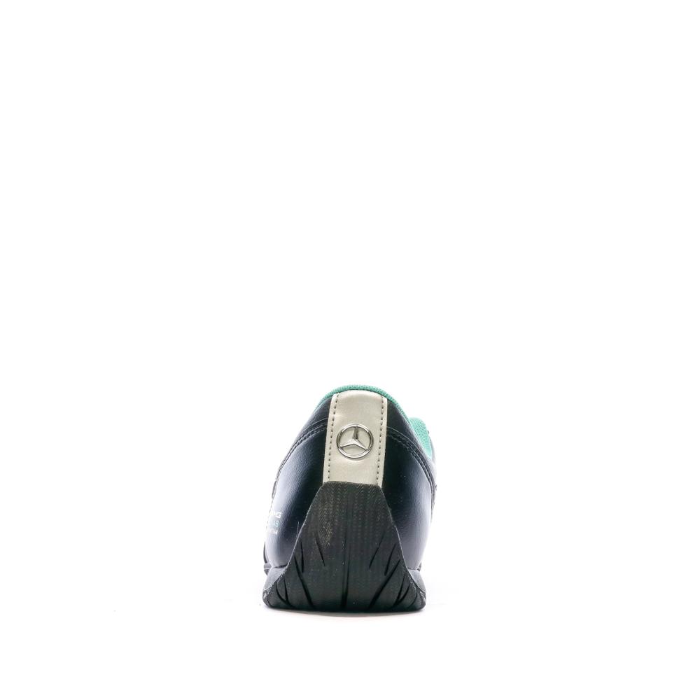 Baskets Noires/Vert Homme Puma Mapf1 Neo Cat vue 3