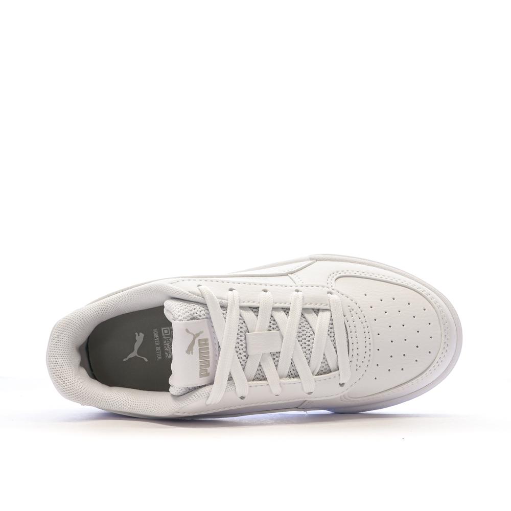 Baskets Blanches Garçon/Fille Puma Caven vue 4